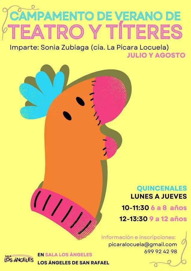 La Sala Los Ángeles estrenará este verano su primer campamento teatral&nbsp;infantil