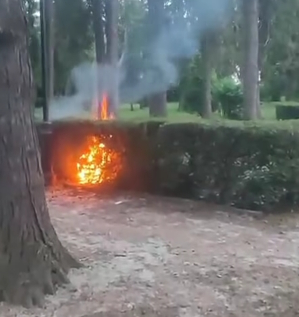Identificado un grupo de jóvenes tras provocar un incendio intencionado en El&nbsp;Espinar