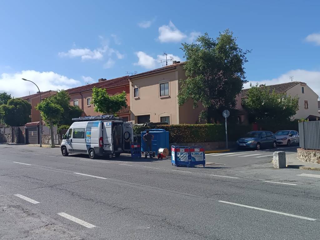 Palazuelos de Eresma mejora su red de fibra&nbsp;óptica